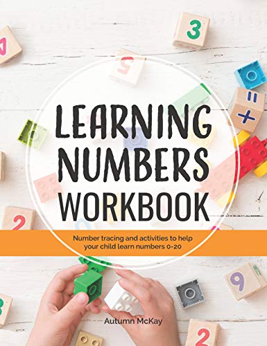 Learning Numbers Workbook: Number Tracing and Activity Practice Book for Numbers 0-20 (Pre-K, Kindergarten and Kids Ages 3-5) (Early Learning Workbook, Band 1) von Creative Ideas Publishing