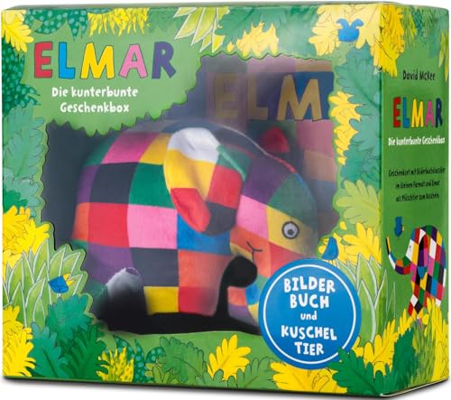 Elmar: Elmar – Die kunterbunte Geschenkbox: Zum Kuscheln und Anschauen: das perfekte Geschenk für kleine Kinder! von Thienemann-Esslinger Verlag GmbH