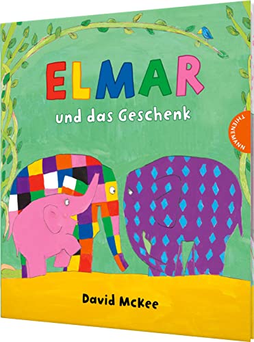 Elmar: Elmar und das Geschenk: Ein lustiges Bilderbuch mit dem bunten Elefanten