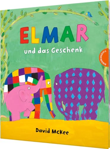 Elmar: Elmar und das Geschenk: Ein lustiges Bilderbuch mit dem bunten Elefanten