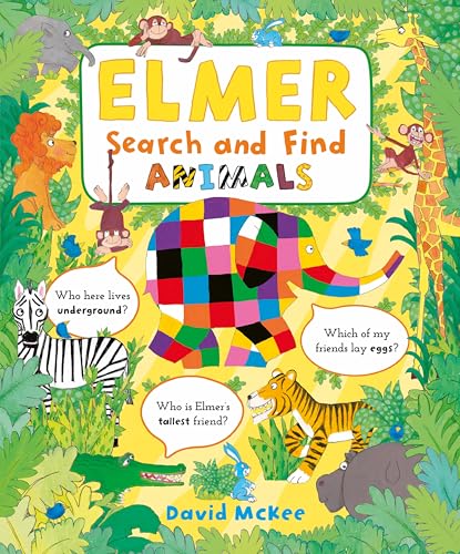 Elmer Search and Find Animals (Elmer Search and Find Adventures) von Andersen Press