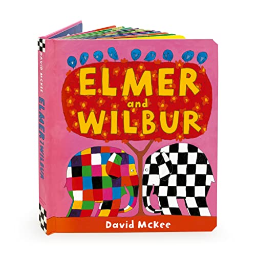 Elmer and Wilbur: Board Book: 1 (Elmer the Patchwork Elephant)