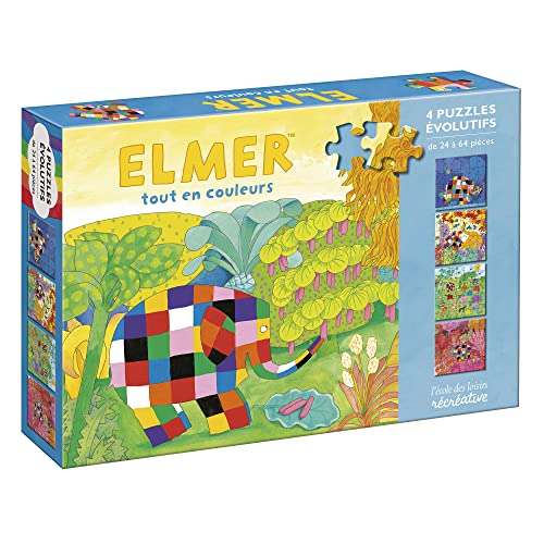 Elmer tout en couleurs - Puzzles évolutifs von EDL