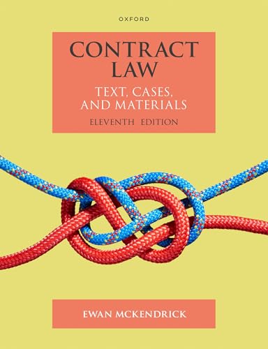 Contract Law: Text Cases and Materials von Oxford University Press