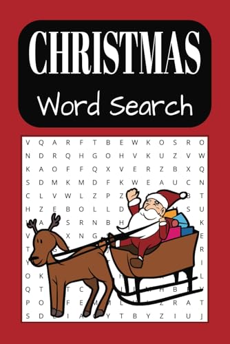 Christmas Word Search Book: A Christmas Themed Word Find Puzzle for Adults, Seniors and Teens von Independently published