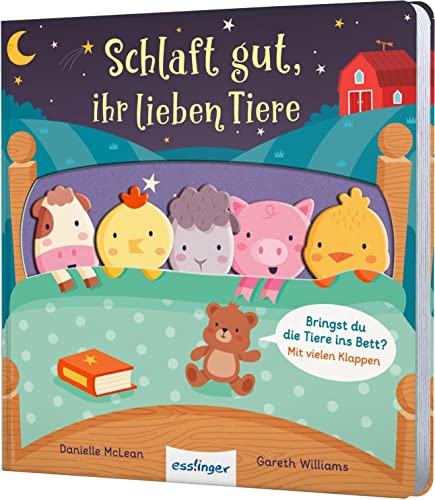 Schlaft gut, ihr lieben Tiere: Hilf mit, die Tiere ins Bett zu bringen! Mit ausgestanzten Figuren & Klappen Schlaft gut, ihr lieben Tiere: Hilf mit, die Tiere ins Bett zu bringen! Mit ausgestanzten Figuren & Klappen