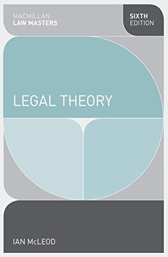 Legal Theory (Macmillan Law Masters) von Red Globe Press