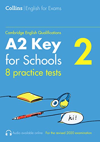 Practice Tests for A2 Key for Schools (KET) (Volume 2): Kids and Young Adults (Collins Cambridge English) von Collins