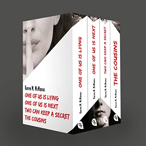 Karen M. McManus: Vier Bände im Taschenbuch-Schuber: One of us is lying, One of us is next, Two can keep a secret, The Cousins: Umwerfende Jugendbuch-Thriller von der Bestseller-Autorin von cbt