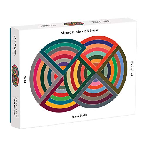 Galison Mudpuppy Moma Frank Stella 750 Piece Shaped Puzzle von Galison