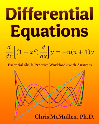 Differential Equations Essential Skills Practice Workbook with Answers von Zishka Publishing