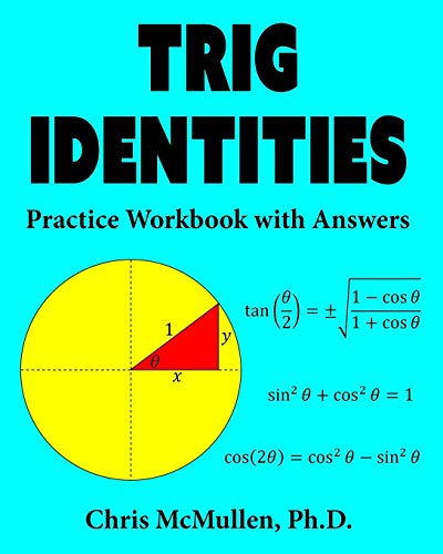 Trig Identities Practice Workbook with Answers (Improve Your Math Fluency, Band 10) von Zishka Publishing