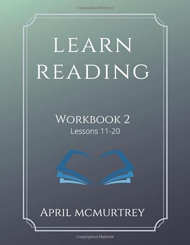 Learn Reading Workbook 2: Lessons 11-20 (Learn Reading Workbooks, Band 2)