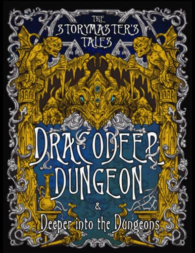 The Storymaster's Tales "Dracodeep Dungeon" & "Deeper into the Dungeons". Main game and Expansion: Become a Hero in a Grimm Family tabletop ... Storytelling Fairy Tales Gamebook Series)