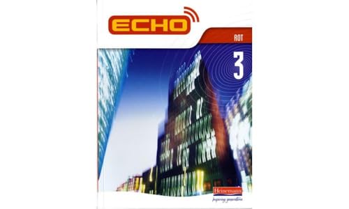 Echo 3 Rot Pupil Book von Pearson Education Limited