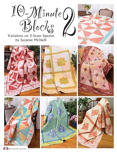10-Minute Blocks 2: Variations on 3-Seam Squares 10-Minute Blocks 2: Variations on 3-Seam Squares