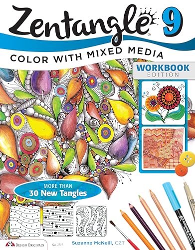 Zentangle 9: Color with Mixed Media (Design Originals) von Design Originals