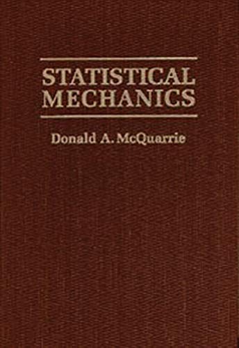 Statistical Mechanics von University Science Books