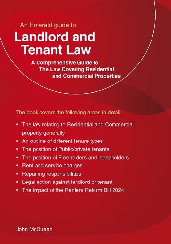 Emerald Guide to Landlord and Tenant Law - Residential and Commercial Property: Revised Edition von Emerald Guides