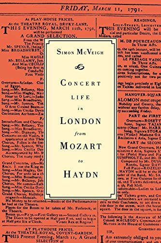 Concert Life in London from Mozart von Cambridge University Press