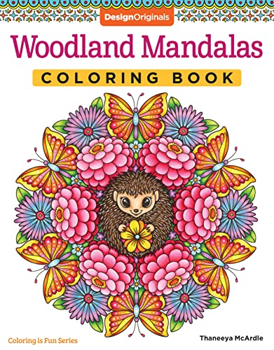 Woodland Mandalas Coloring Book (Coloring Is Fun!) von Design Originals