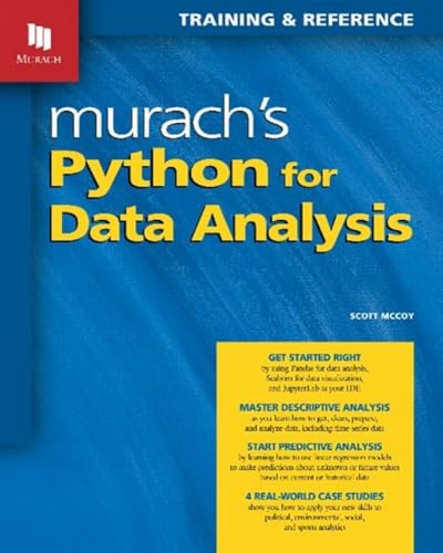 Murach's Python for Data Analysis (Training & Reference)