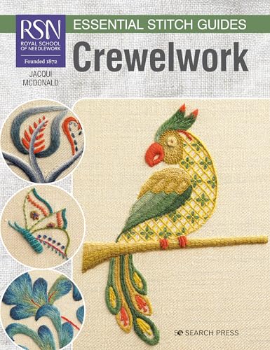 Crewelwork: Large Format Edition (Rsn Essential Stitch Guides)