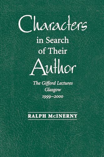 Characters in Search of Their Author: The Gifford Lectures, 1999-2000