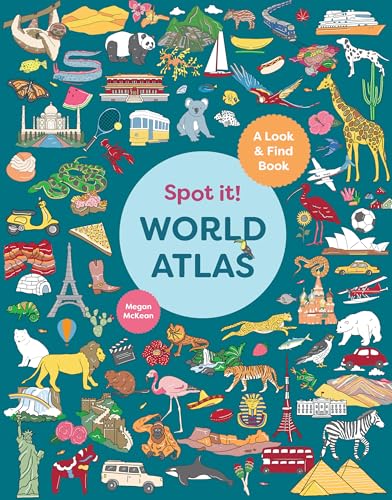 Spot It! World Atlas: A Look-and-find Book (Look & Find Books) von Hardie Grant Explore