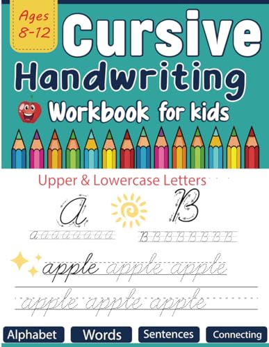 Cursive Handwriting Workbook for Kids