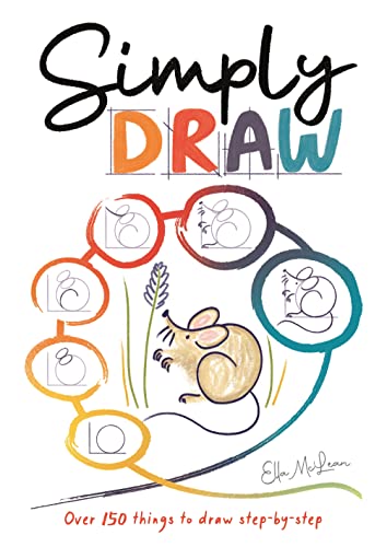 Simply Draw: Over 150 Things to Draw Step-by-step von LOM Art