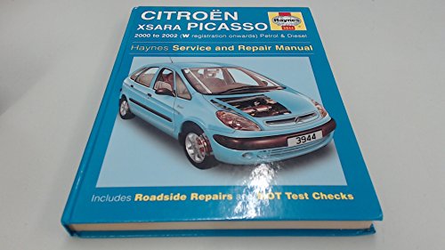 Citroen Xsara Picasso: Petrol and Diesel 2000-2002 (Haynes Service and Repair Manuals)