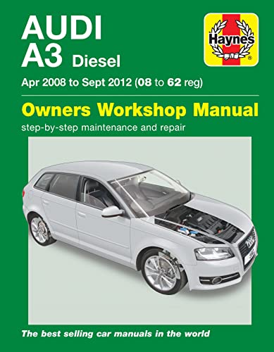 Audi A3 Diesel (Apr 08 - Sept 12) Haynes Repair Manual