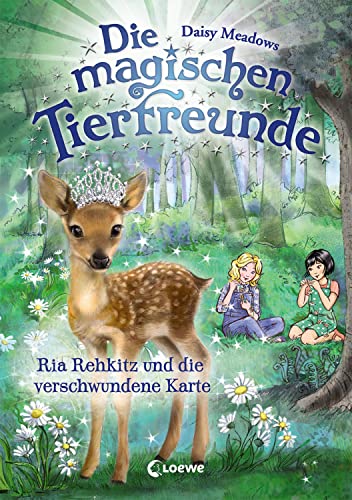 Die magischen Tierfreunde (Band 16) - Ria Rehkitz und die verschwundene Karte: Erstlesebuch mit süßen Tieren ab 7 Jahre