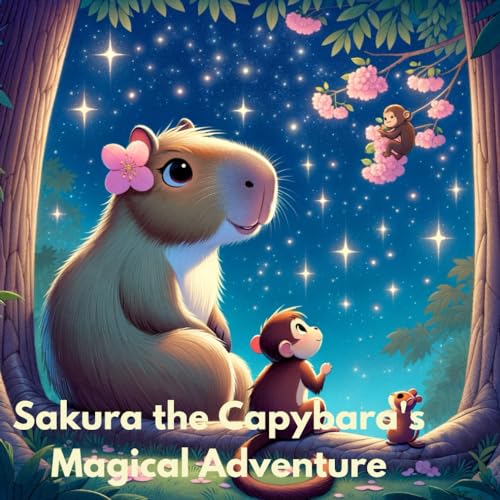 Sakura the Capybara's Magical Adventure: Bedtime storybook for kids, ages 2-8, For Mothers and Fathers to read, children's adventure story, English learning book von Independently published