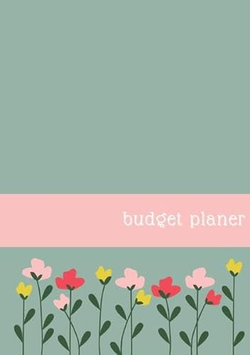 Budgetplaner Deutsch Buch für Anfänger | Geld sparen | Haushaltsbuch | Blume | Ringbuch | Budget Planner deutsch | A5: 1 Jahr lang Geld sparen lernen | Sparbuch | Finanzplaner |