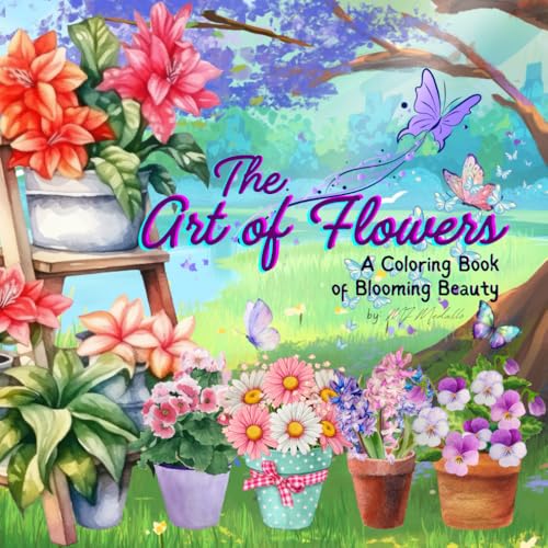 The Art of Flowers: A Coloring Book of Blooming Beauty von Independently published