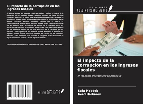 El impacto de la corrupción en los ingresos fiscales: en los países emergentes y en desarrollo von Ediciones Nuestro Conocimiento