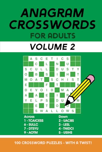 Anagram Crosswords for Adults Volume 2 Anagram Crosswords for Adults Volume 2 von Independently published