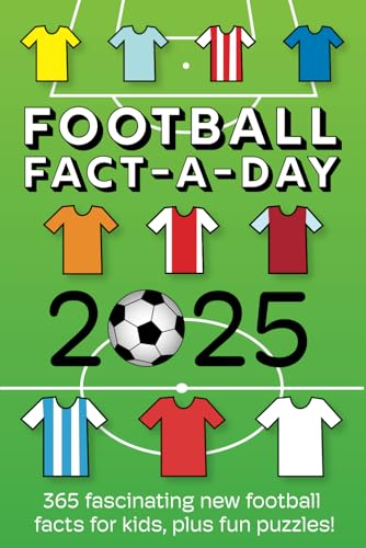 Football Fact a Day 2025: 365 fascinating new football facts for kids, plus fun puzzles! Football Fact a Day 2025: 365 fascinating new football facts for kids, plus fun puzzles! von Independently published