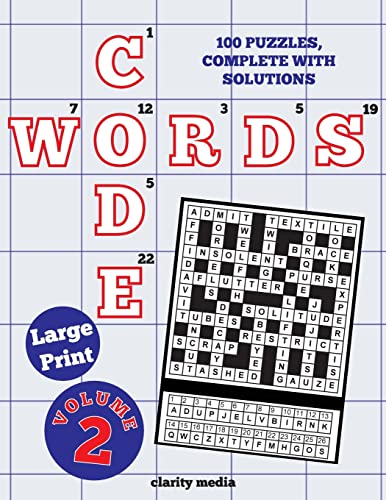 Large Print Code Words Volume 2 Large Print Code Words Volume 2