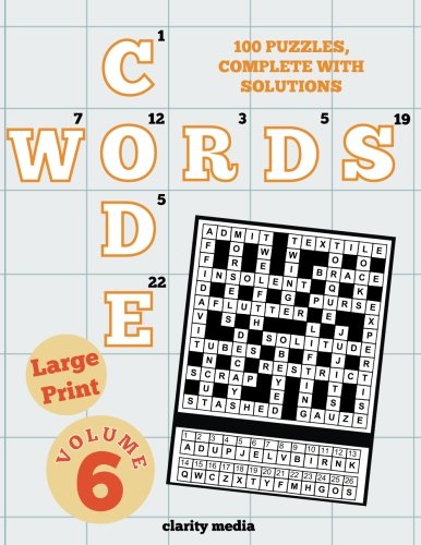 Large Print Codewords Volume 6 Large Print Codewords Volume 6