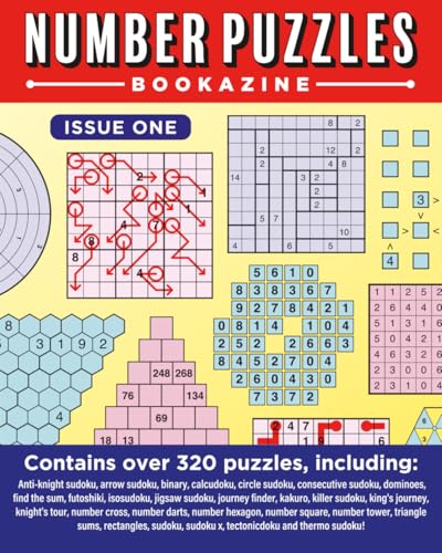 Number Puzzles Bookazine: Contains over 320 number puzzles with a huge range of puzzle types Number Puzzles Bookazine: Contains over 320 number puzzles with a huge range of puzzle types von Independently published