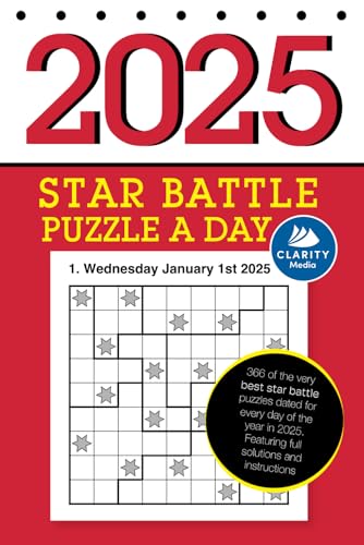 Star Battle Puzzle a Day 2025 Star Battle Puzzle a Day 2025 von Independently published