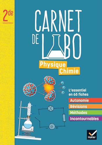Physique Chimie 2de - Ed 2025 - Carnet de labo élève von HATIER