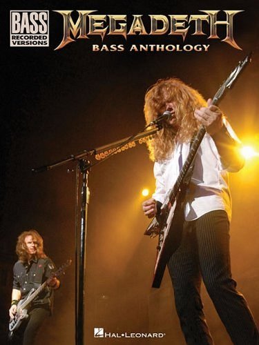 Megadeth Bass Anthology: Songbook für Bass-Gitarre (Bass Recorded Versions)