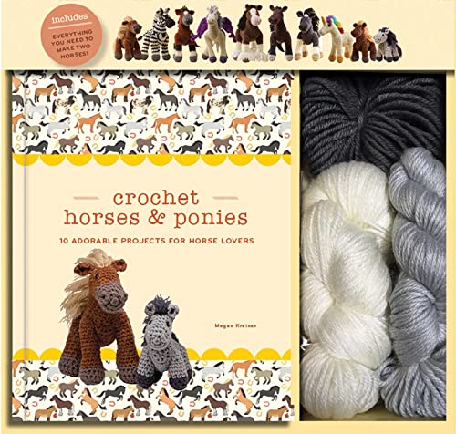 Crochet Horses & Ponies: 10 Adorable Projects for Horse Lovers (Crochet Kits) von Thunder Bay Press