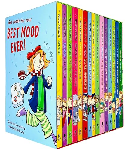 Judy Moody 15 Books Collection Box Set By Megan McDonald(1-15 Books)(Judy Moody, Get Famous!, Saves The World!, Predicts The Future, The Doctor is In!, Declares Independence! & More)