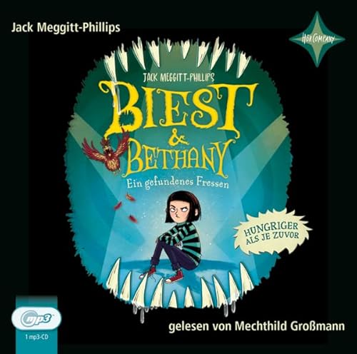 Biest & Bethany – Ein gefundenes Fressen | 2: Hungriger denn je zuvor - Vollständige Lesung gelesen von Mechthild Großmann, 1 mp3-CD | ca. 6 Std. 30 Min. (Biest & Bethany, 2) von Hörcompany