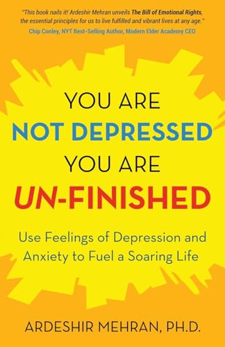 You Are Not Depressed. You Are Un-Finished: Use Feelings of Depression and Anxiety to Fuel a Soaring Life